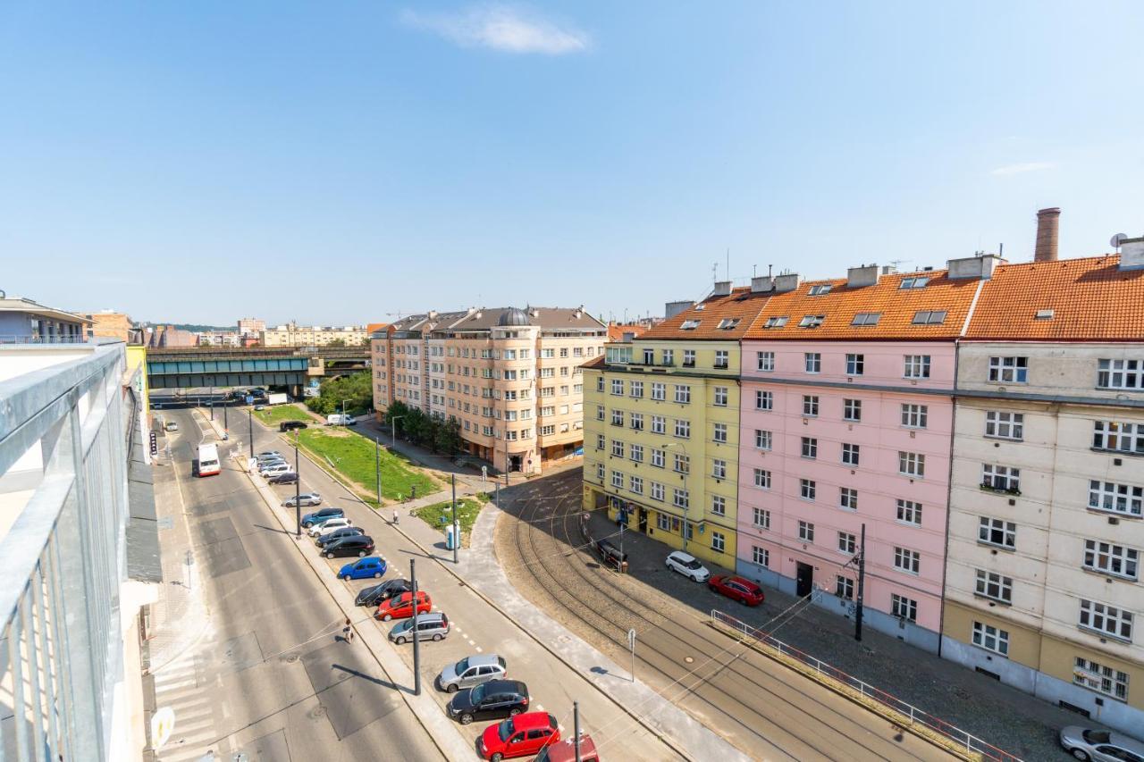 Brand New Studio Apartment # 42 In Brand New Building With Free Parking In The Center Прага Екстериор снимка