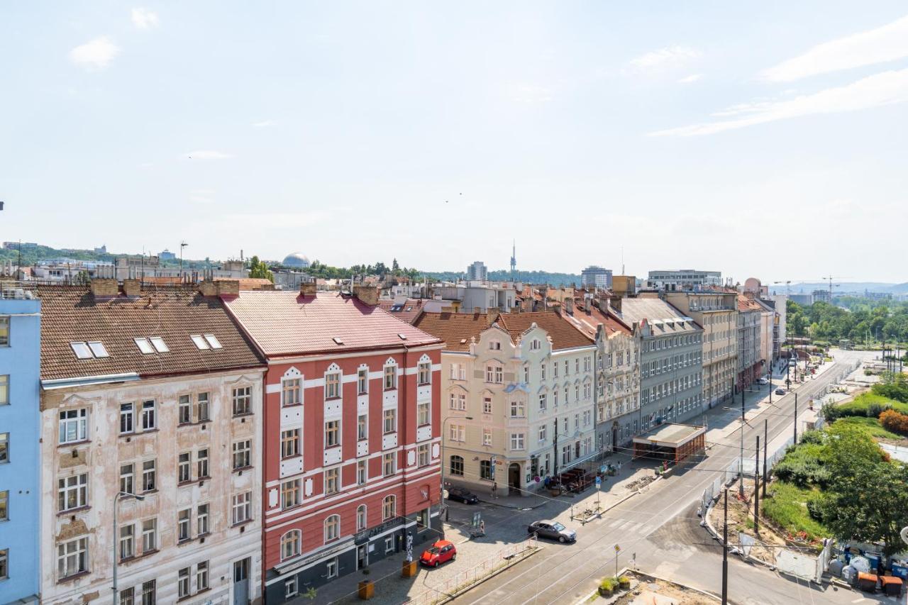 Brand New Studio Apartment # 42 In Brand New Building With Free Parking In The Center Прага Екстериор снимка
